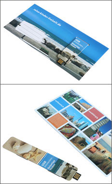 Abbildung: USB Magnet-Clip DIN Lang Karte